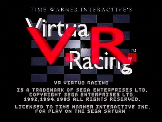 Virtua Racing screenshot 3 for Sega Saturn